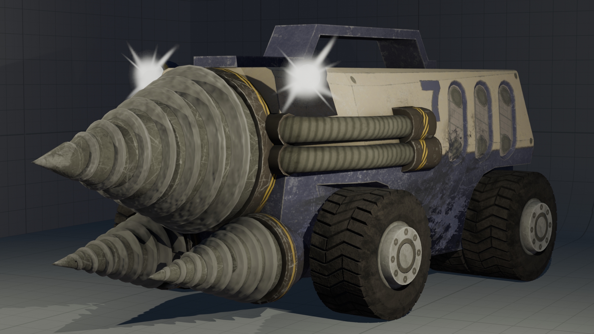 The Primary Drilling Vehicle of the Cats