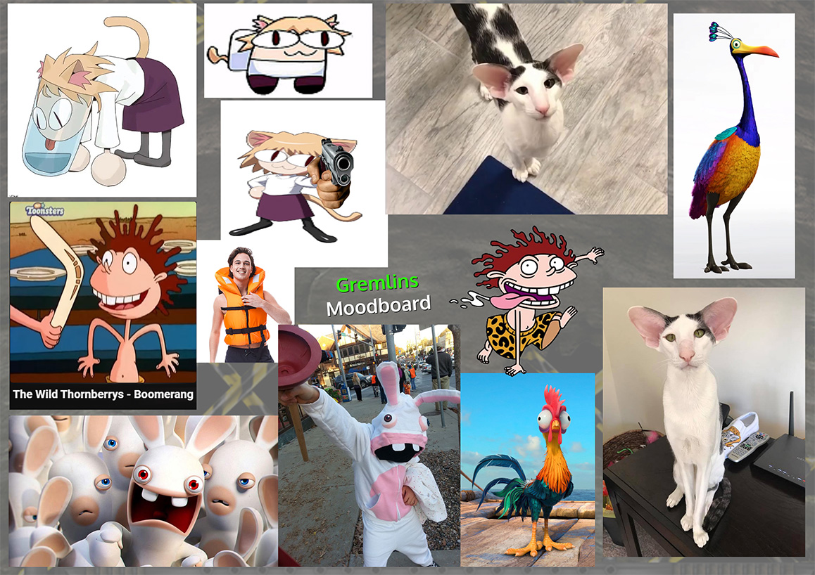 The Gremlin Moodboard